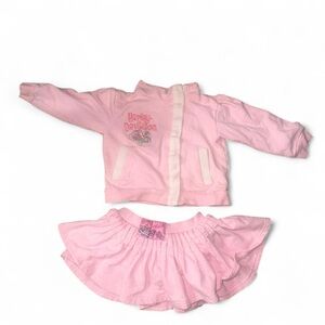 Harley-Davidson Pink Toddler Jacket and Skirt Set 24M